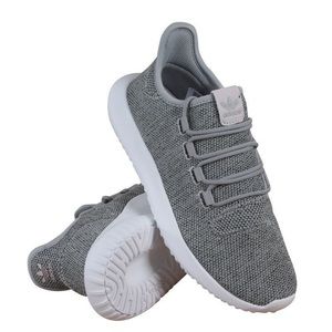 Adidas women’s tubular grey tennis shoes 6.5